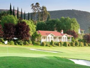 Property survey companies verifying boundaries of golf course homes in Fort Lauderdale, Florida.