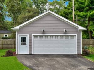 Plat of survey for planning a detached garage rebuild in Fort Lauderdale Florida
